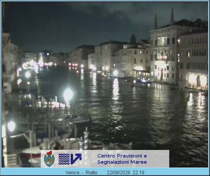 Archiv Foto Webcam Canal Grande Venedig