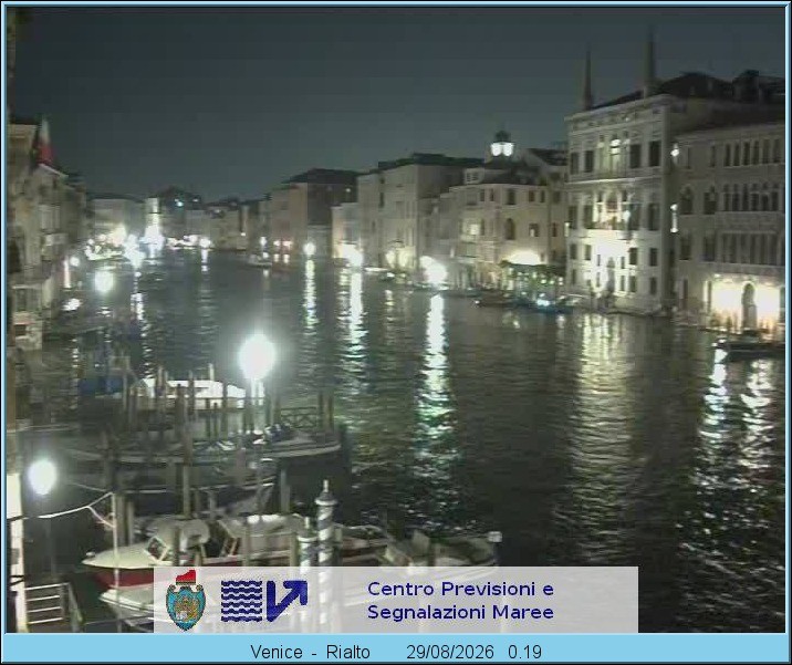 Archived image Webcam Canal Grande in Venice