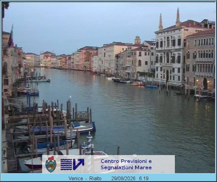 Archived image Webcam Canal Grande in Venice