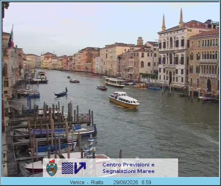Archived image Webcam Canal Grande in Venice