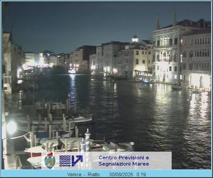 Archived image Webcam Canal Grande in Venice