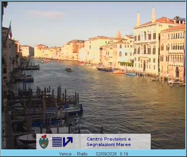 Archiv Foto Webcam Canal Grande Venedig