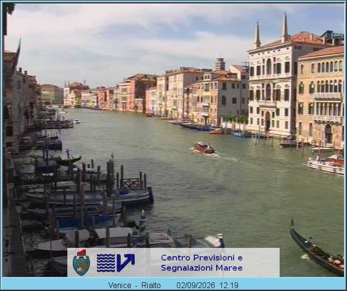 Archiv Foto Webcam Canal Grande Venedig
