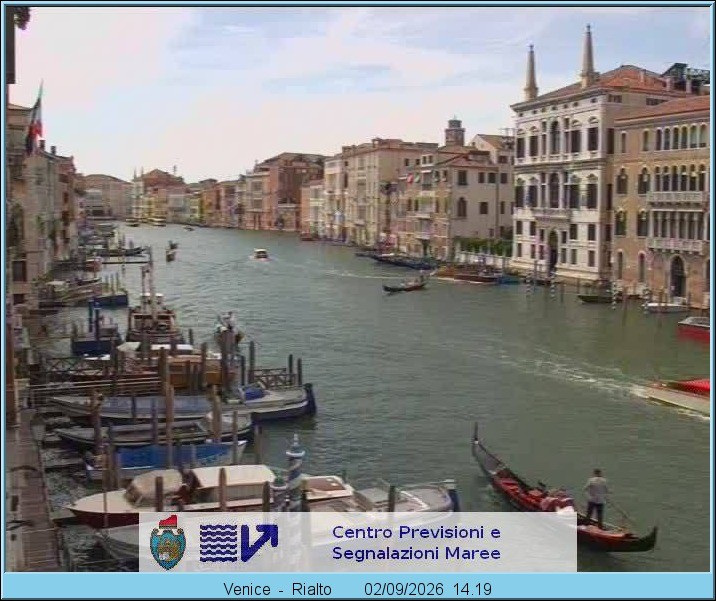 Archiv Foto Webcam Canal Grande Venedig