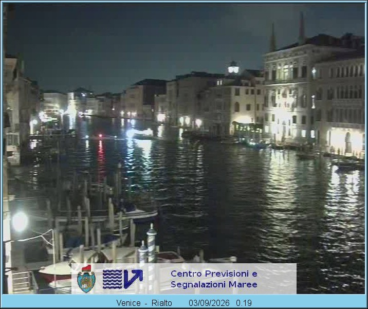 Archived image Webcam Canal Grande in Venice