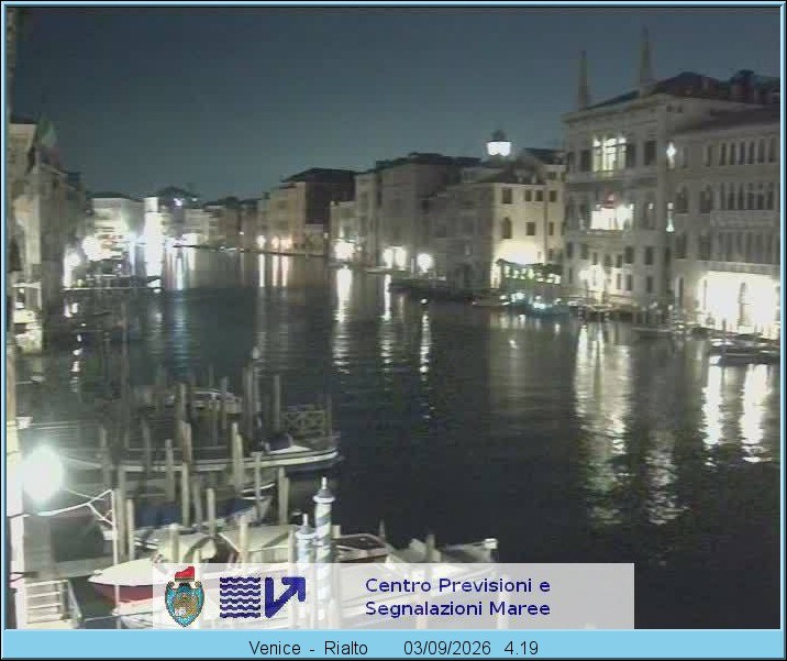 Archived image Webcam Canal Grande in Venice