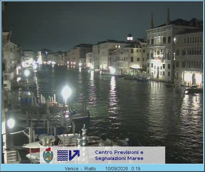 Archived image Webcam Canal Grande in Venice