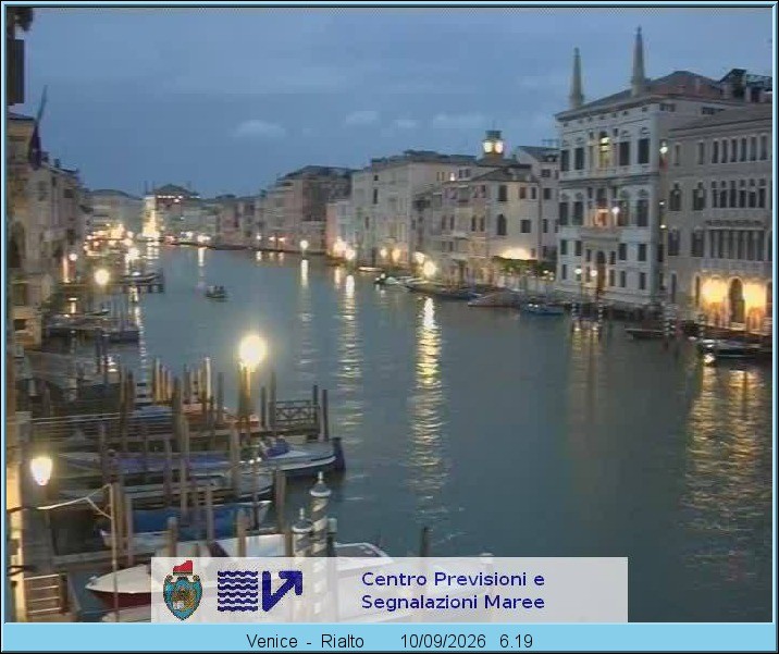 Archived image Webcam Canal Grande in Venice