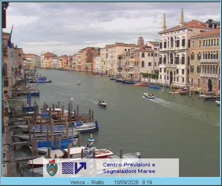 Archived image Webcam Canal Grande in Venice