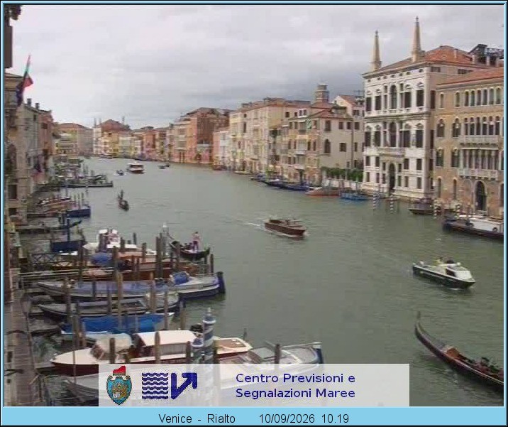 Archived image Webcam Canal Grande in Venice