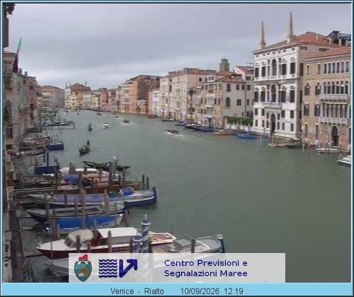 Archived image Webcam Canal Grande in Venice