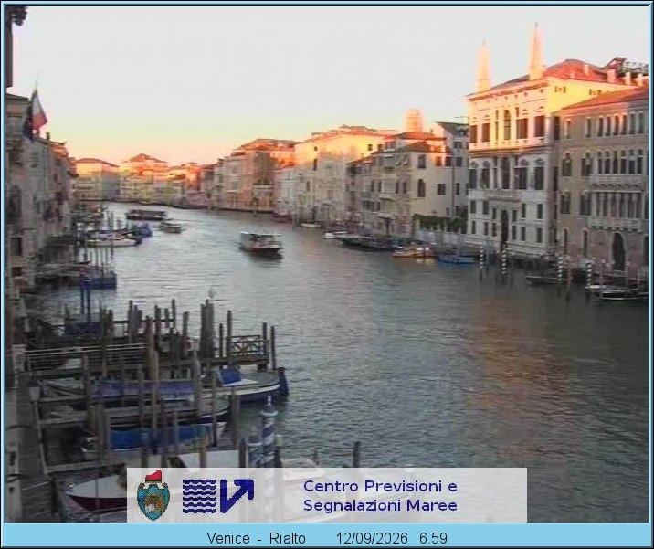 Archiv Foto Webcam Canal Grande Venedig