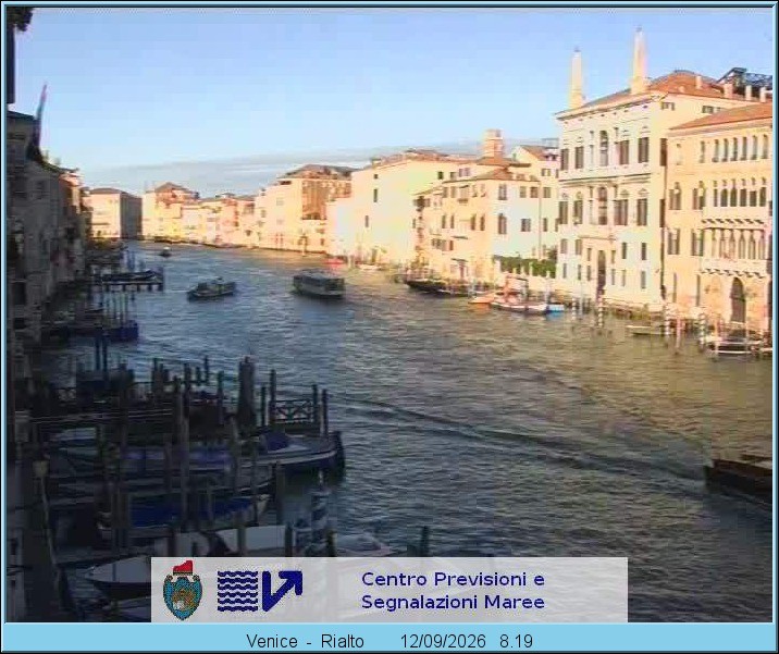 Archiv Foto Webcam Canal Grande Venedig