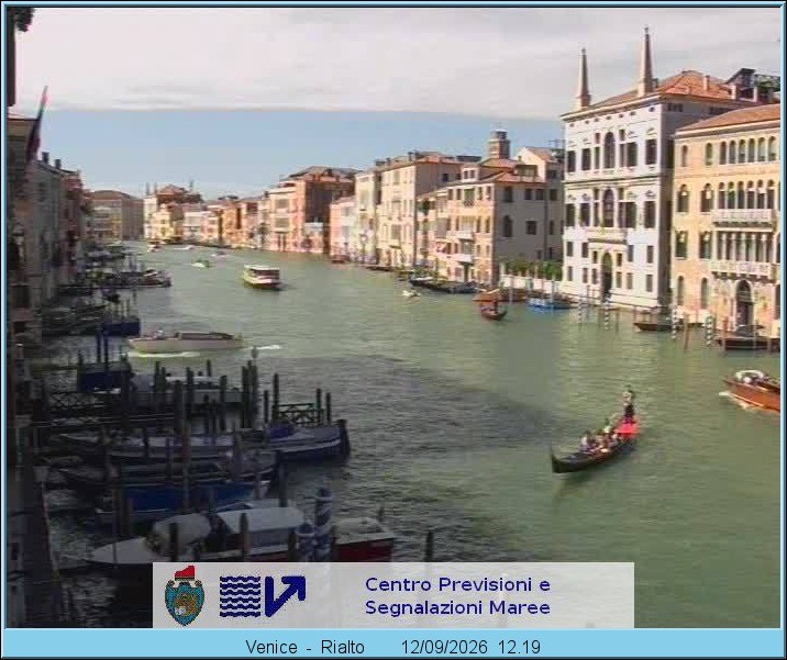 Archiv Foto Webcam Canal Grande Venedig