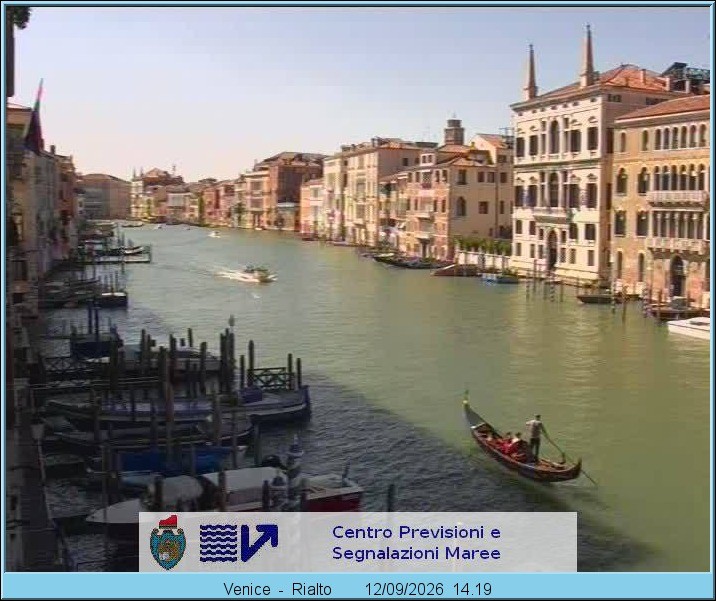 Archiv Foto Webcam Canal Grande Venedig