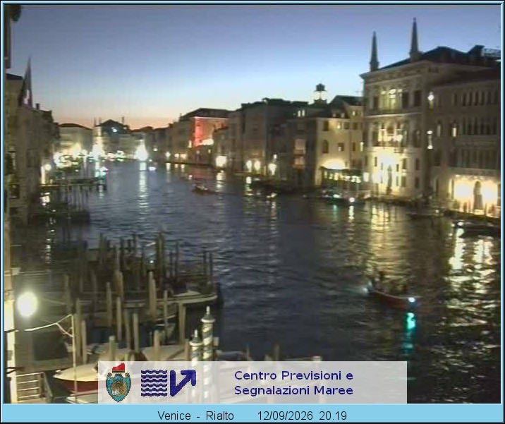Archiv Foto Webcam Canal Grande Venedig