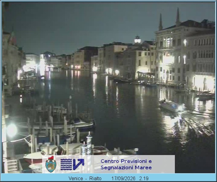 Archived image Webcam Canal Grande in Venice