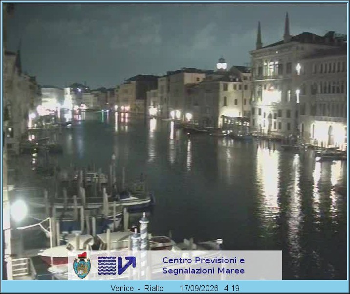 Archived image Webcam Canal Grande in Venice