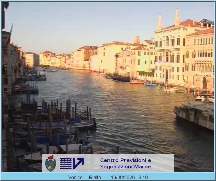Archiv Foto Webcam Canal Grande Venedig