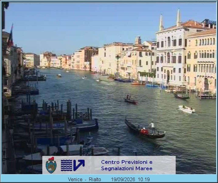 Archiv Foto Webcam Canal Grande Venedig