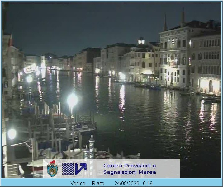 Archived image Webcam Canal Grande in Venice