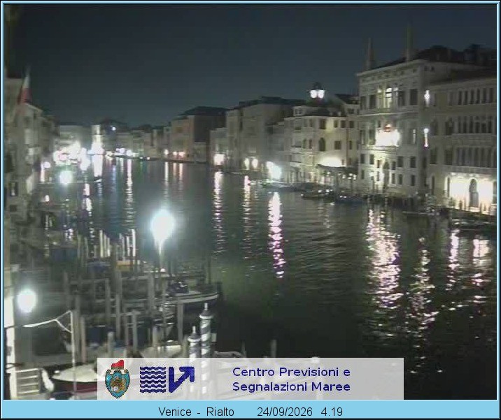 Archived image Webcam Canal Grande in Venice