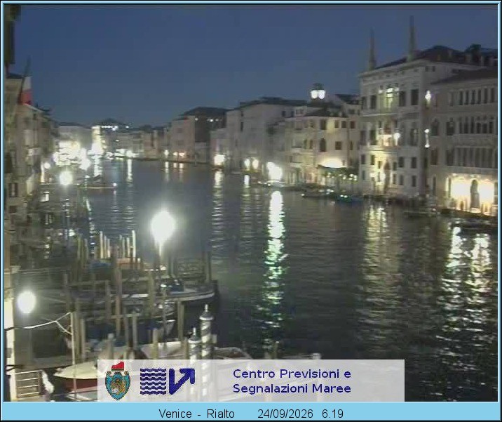 Archived image Webcam Canal Grande in Venice