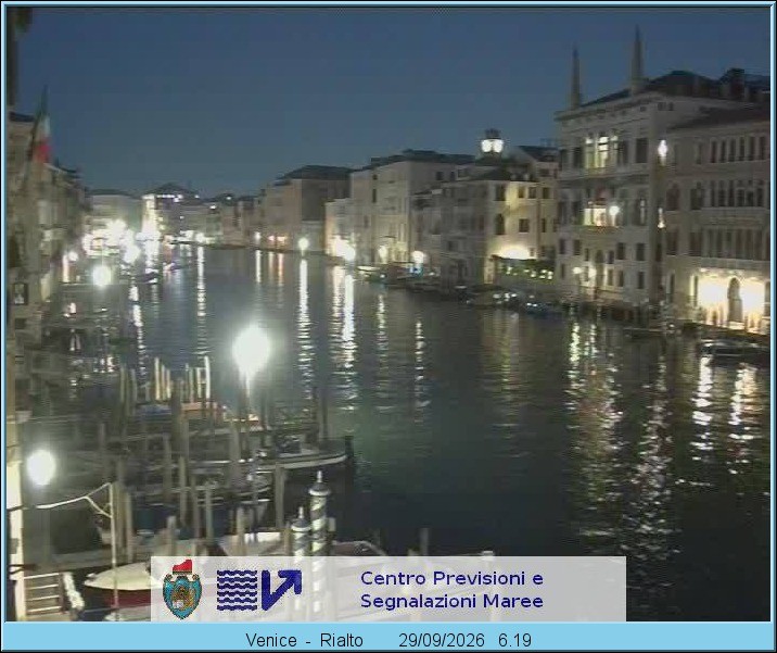 Archived image Webcam Canal Grande in Venice