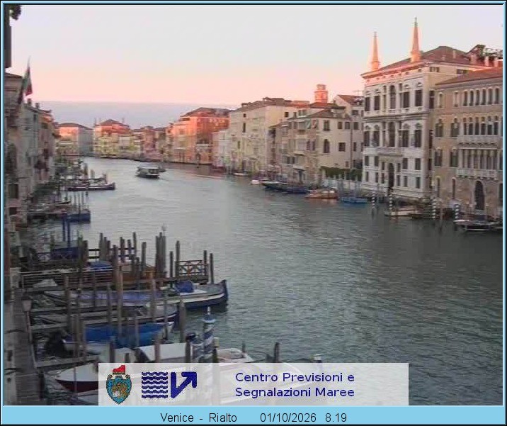 Archiv Foto Webcam Canal Grande Venedig