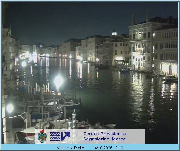 Archived image Webcam Canal Grande in Venice