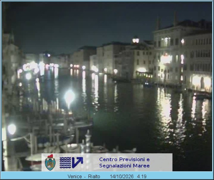 Archived image Webcam Canal Grande in Venice