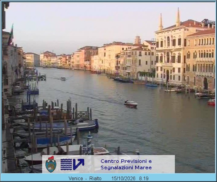 Archiv Foto Webcam Canal Grande Venedig