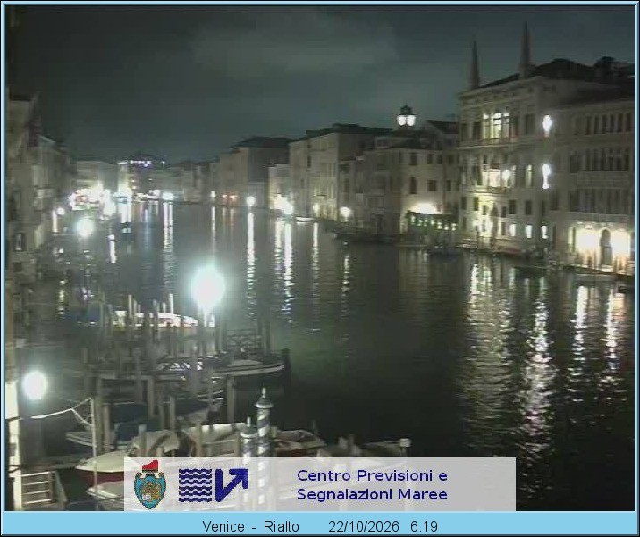 Archiv Foto Webcam Canal Grande Venedig