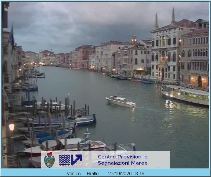 Archiv Foto Webcam Canal Grande Venedig