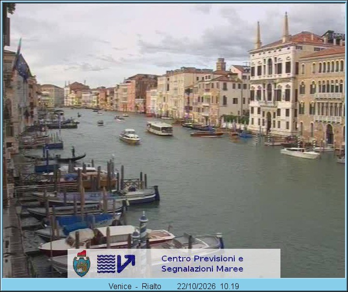 Archiv Foto Webcam Canal Grande Venedig