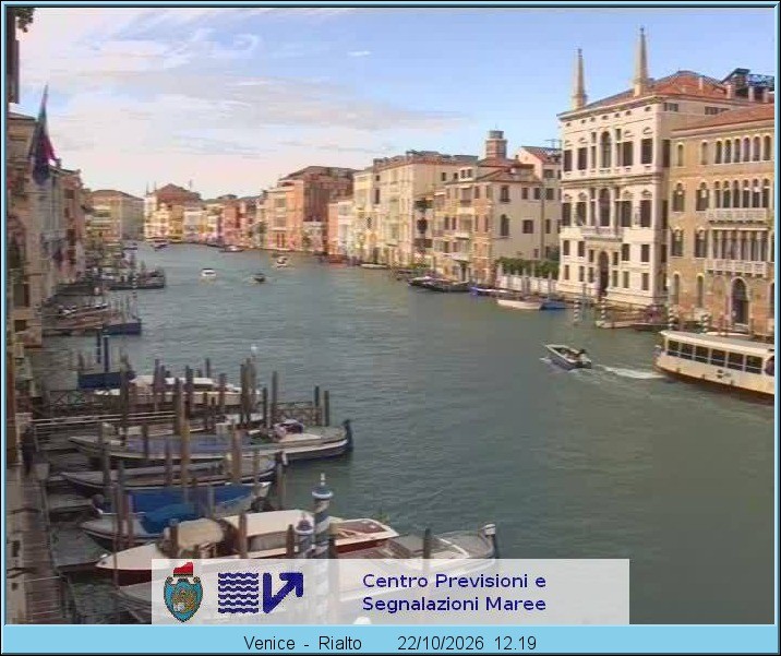 Archiv Foto Webcam Canal Grande Venedig