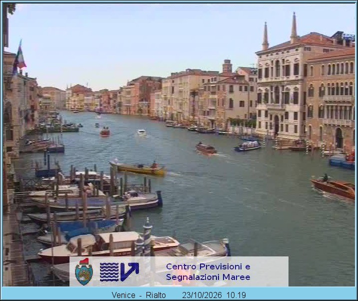 Archiv Foto Webcam Canal Grande Venedig