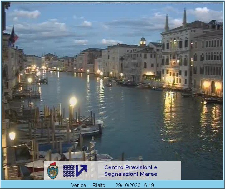 Archived image Webcam Canal Grande in Venice