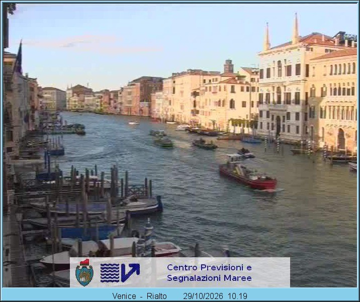 Archiv Foto Webcam Canal Grande Venedig
