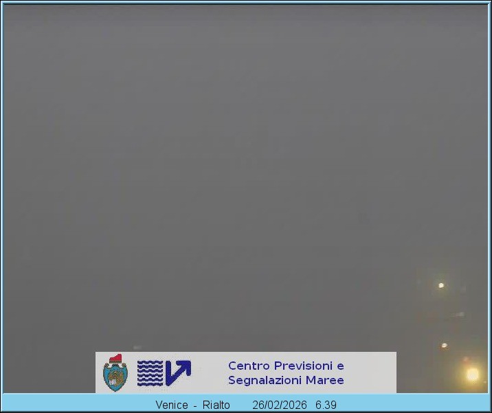 Archived image Webcam Rialto Bridge in Venice