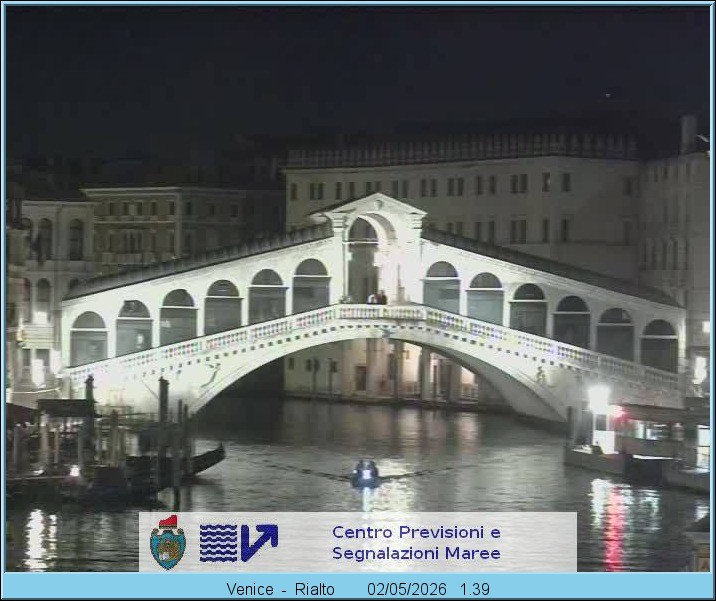 Archiv Foto Webcam Rialtobrücke Venedig