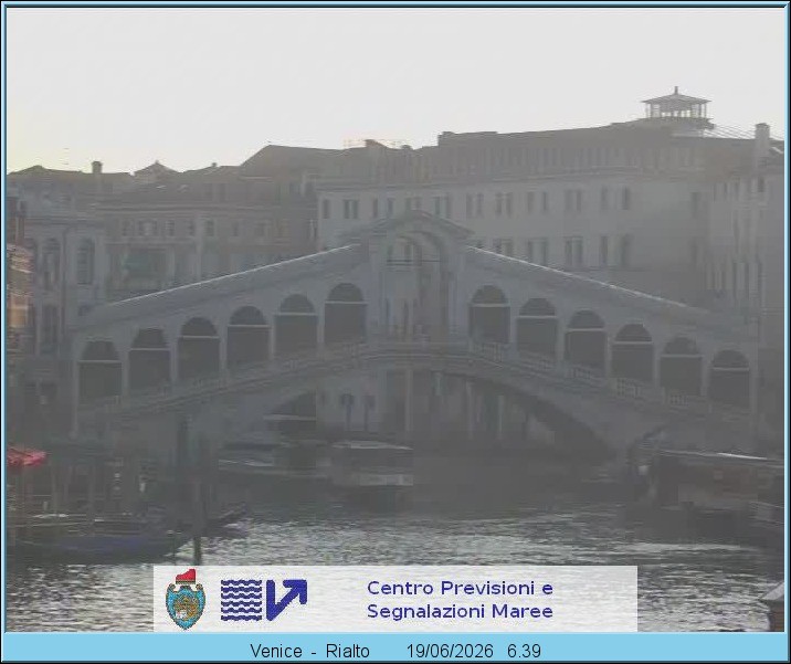 Archiv Foto Webcam Rialtobrücke Venedig