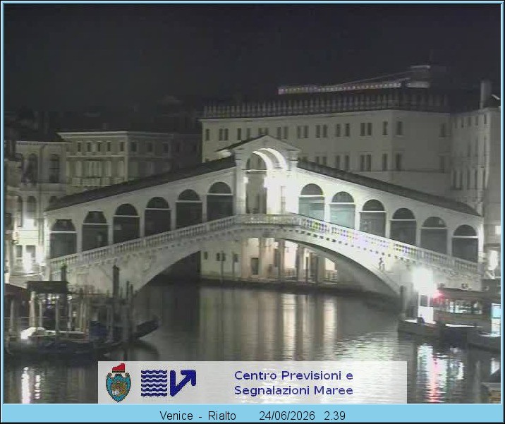 Archiv Foto Webcam Rialtobrücke Venedig