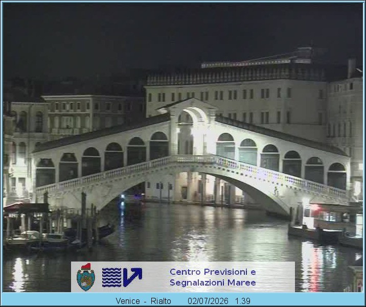 Archiv Foto Webcam Rialtobrücke Venedig