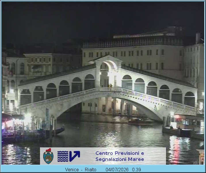 Archiv Foto Webcam Rialtobrücke Venedig