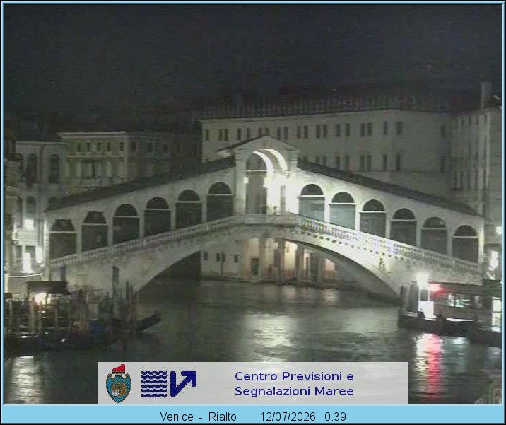 Archiv Foto Webcam Rialtobrücke Venedig
