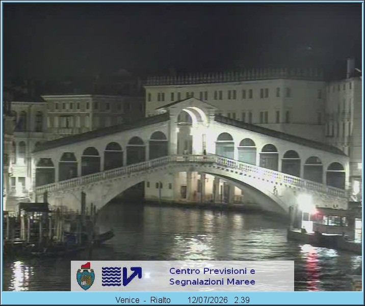 Archiv Foto Webcam Rialtobrücke Venedig