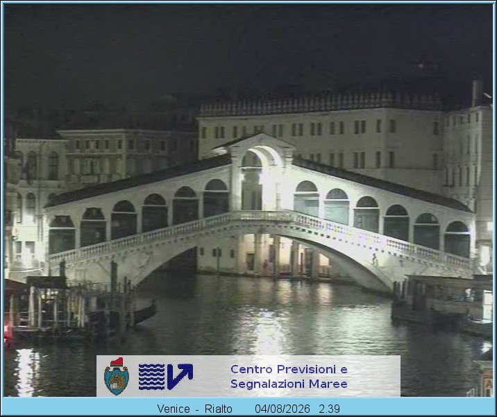 Archiv Foto Webcam Rialtobrücke Venedig