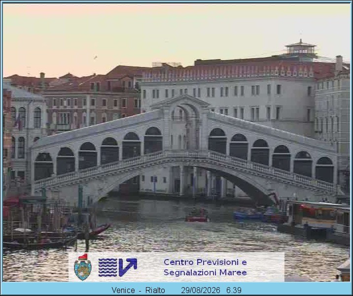 Archiv Foto Webcam Rialtobrücke Venedig