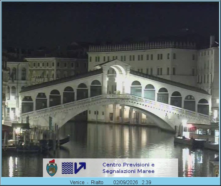 Archiv Foto Webcam Rialtobrücke Venedig